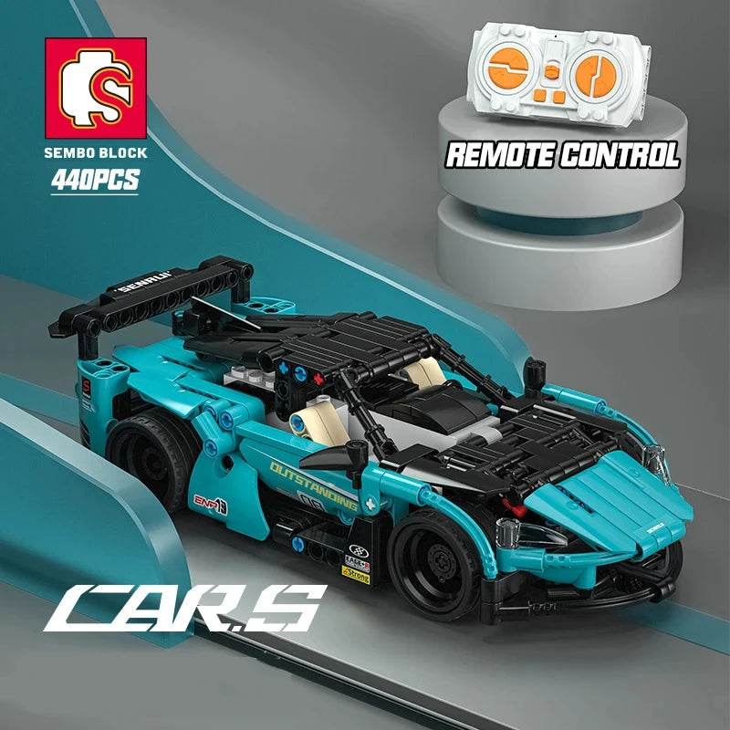 440PCS RC Car Sports Car Building Blocks TECHNICAL STEM Toys - ToylandEU