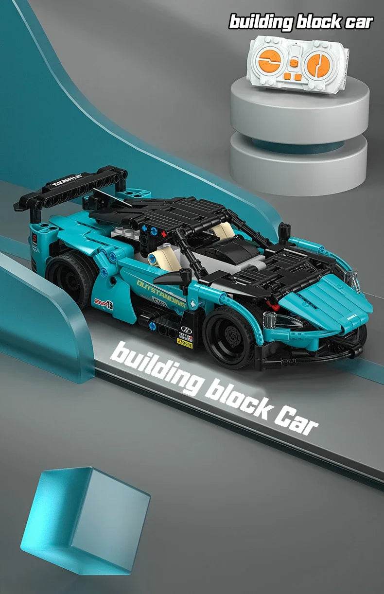 440PCS RC Car Sports Car Building Blocks TECHNICAL STEM Toys - ToylandEU