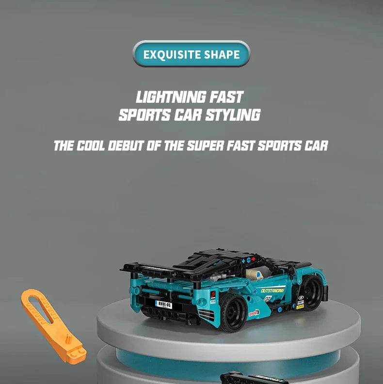 440PCS RC Car Sports Car Building Blocks TECHNICAL STEM Toys - ToylandEU