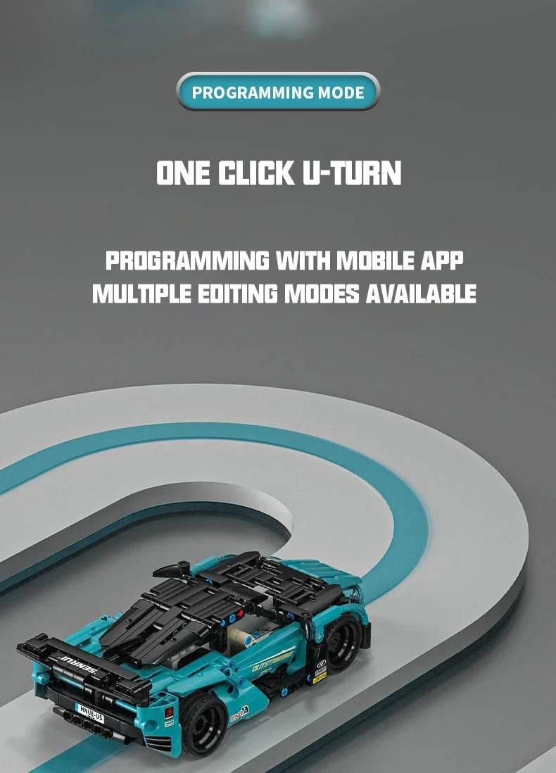 440PCS RC Car Sports Car Building Blocks TECHNICAL STEM Toys - ToylandEU