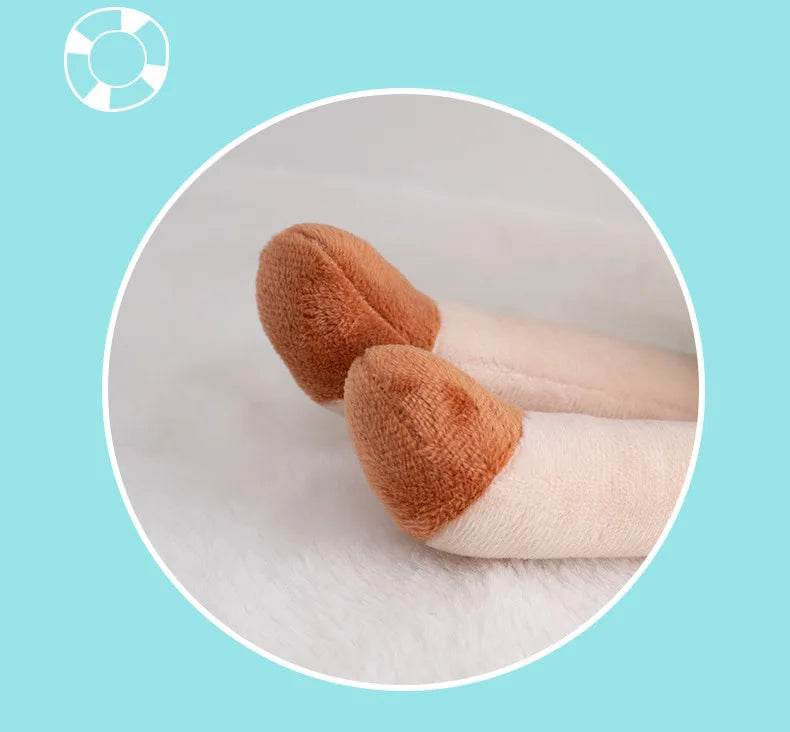 44CM Metoo Genuine Keppel Stuffed Dolls for Girls Soft Plush Black Dolls with Unicorn Ring - ToylandEU