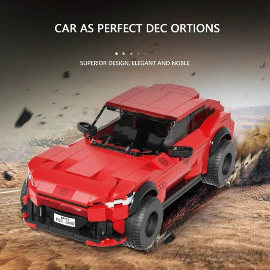 451PCS Off Road Vehicle Building Blocks City SUV Car Model MOC Bricks Holiday Gifts - ToylandEU