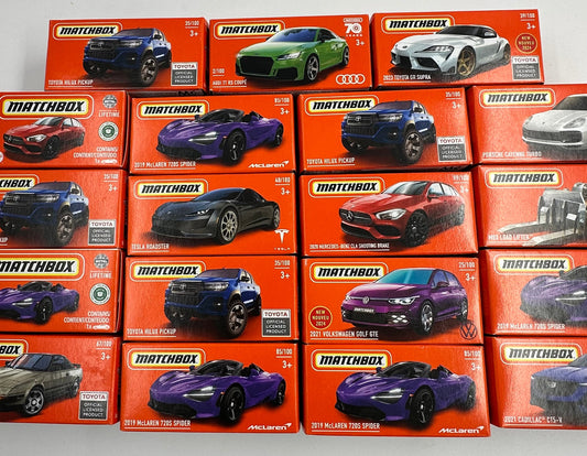 Matchbox Diecast Cars 1 64 Scale Assorted Collection For Display