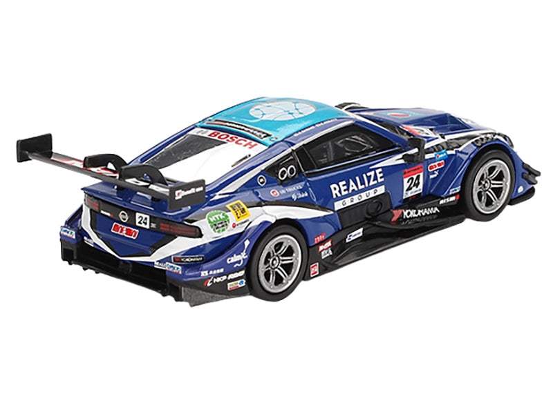 Nissan Z GT500 #24 Daiki Sasaki - Kohei Hirate | 1/64 Diecast Model Car | Mini GT | Kondo Racing - Realize Group Series