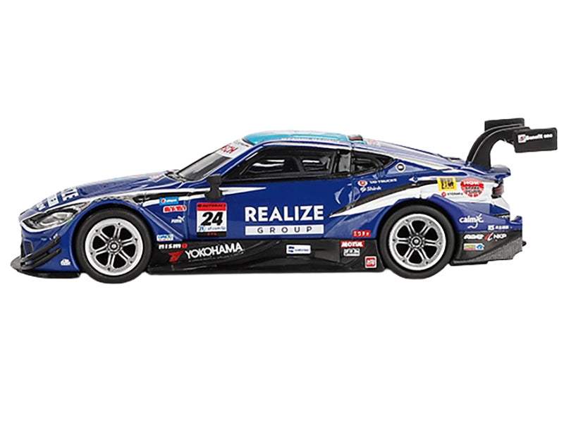 Nissan Z GT500 #24 Daiki Sasaki - Kohei Hirate | 1/64 Diecast Model Car | Mini GT | Kondo Racing - Realize Group Series