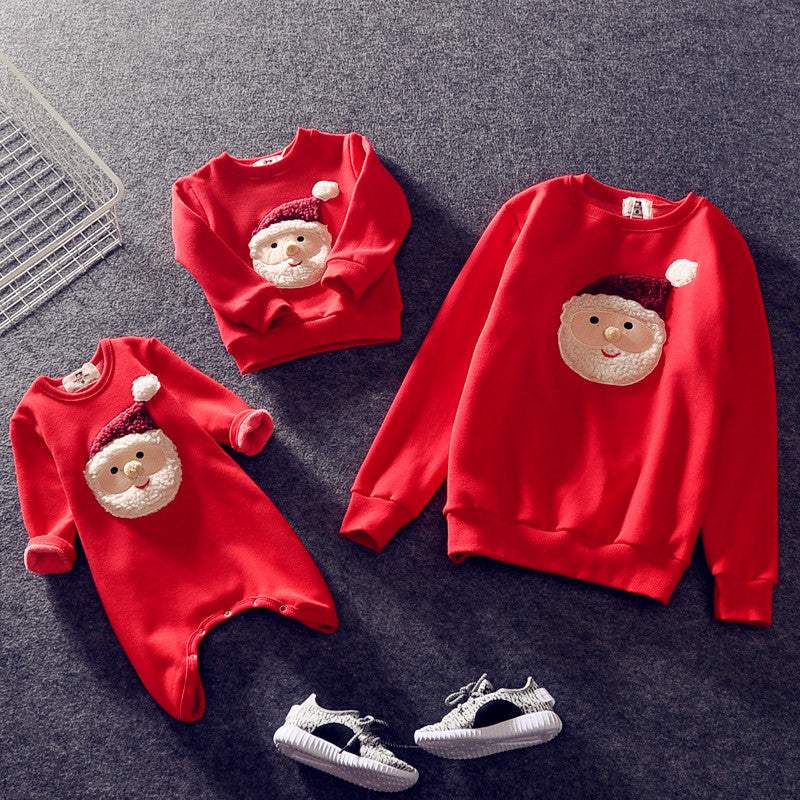 Kids' Christmas Cotton Clothes Set | Cartoon Animation | Unisex