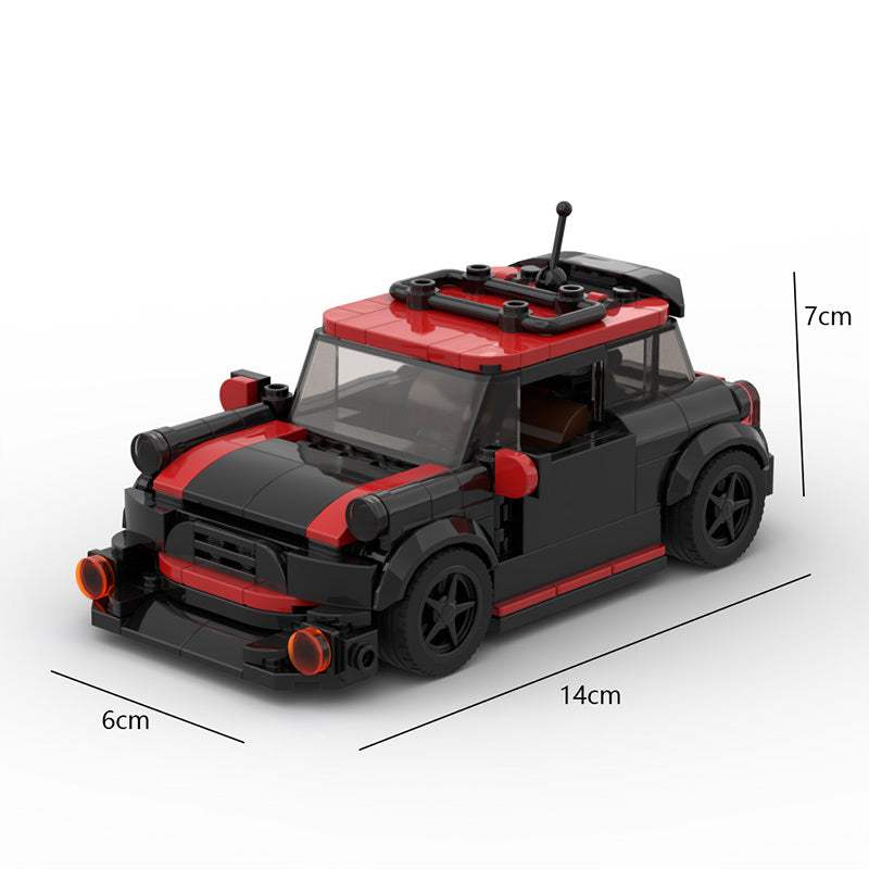 Mini Cooper JCW Mosaic Building Block Model | For Boys | Building Toys