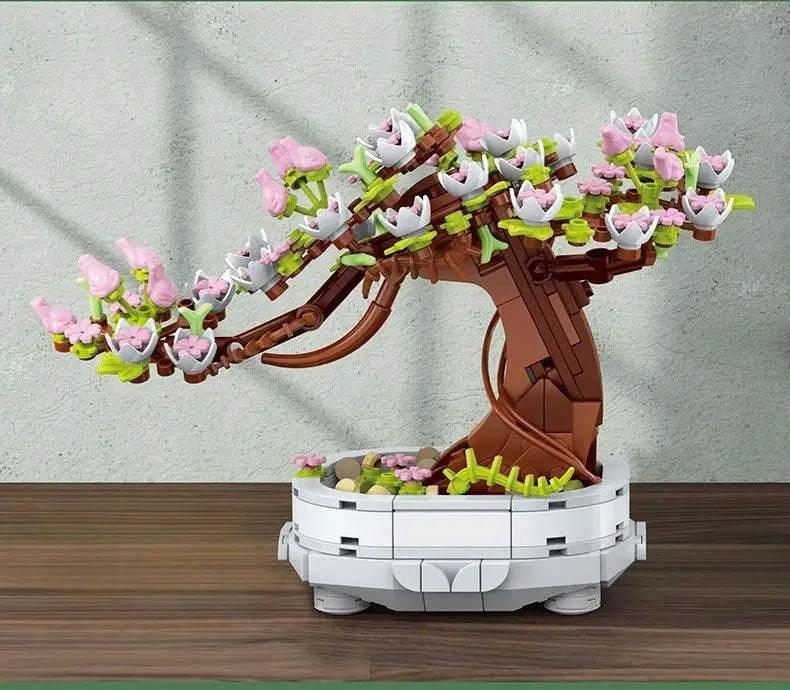  462PCS Bonsai Building Block Flower Cherry Blossom Tree Toys -  ToylandEU™