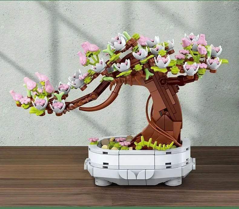 462PCS Bonsai Building Block Flower Cherry Blossom Tree Toys - ToylandEU