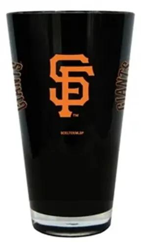 San Francisco Giants Glass 20oz Pint Plastic Insulated