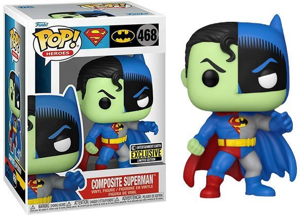 Composite Superman Funko Pop DC Comics Entertainment Earth Exclusive