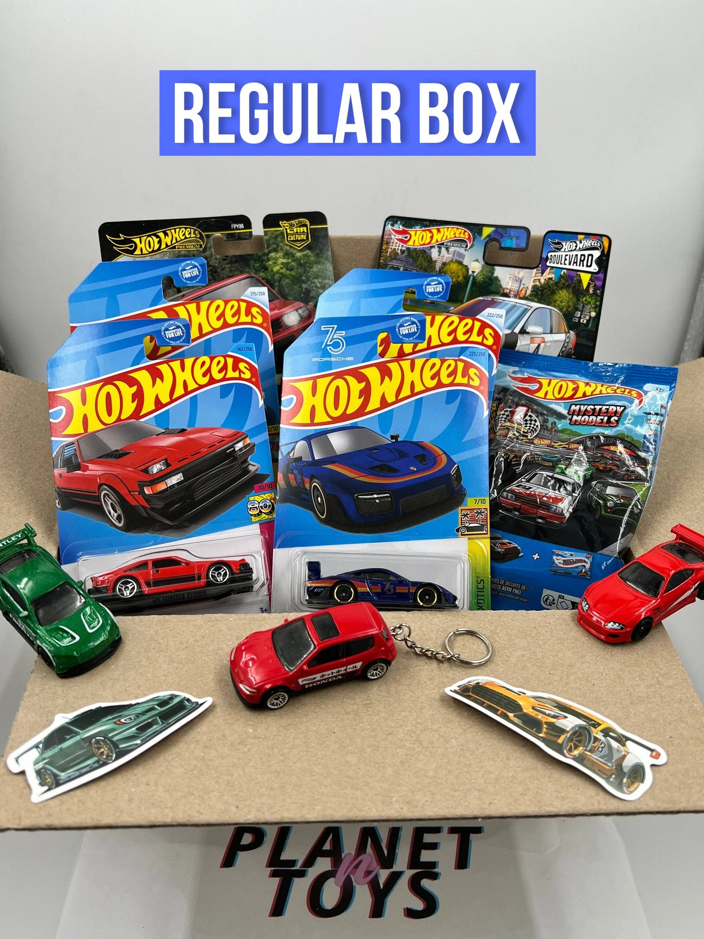 Planet n Toys Diecast Box 1:64 Assorted Collectible Hotwheels/Matchbox - ToylandEU
