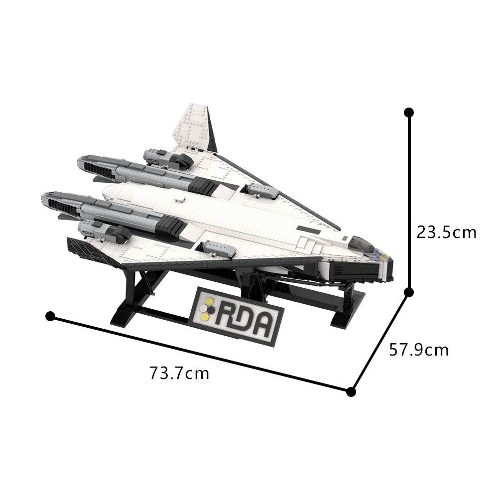 4741PCS MOC Hot Avatars Movie Valkyrie Shuttle Building Blocks Building Bricks MOC - ToylandEU