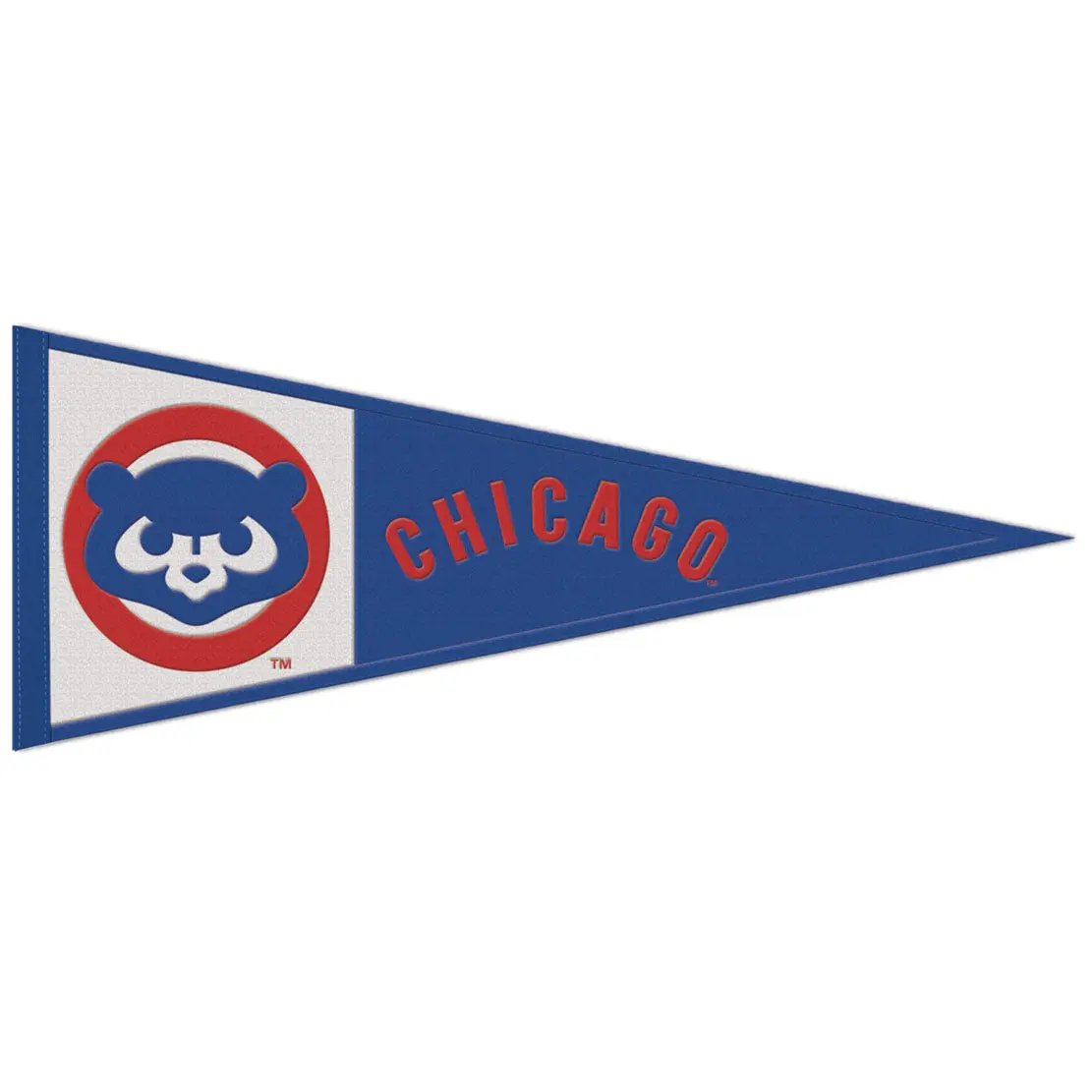 Chicago Cubs Pennant 13x32 Wool Cooperstown
