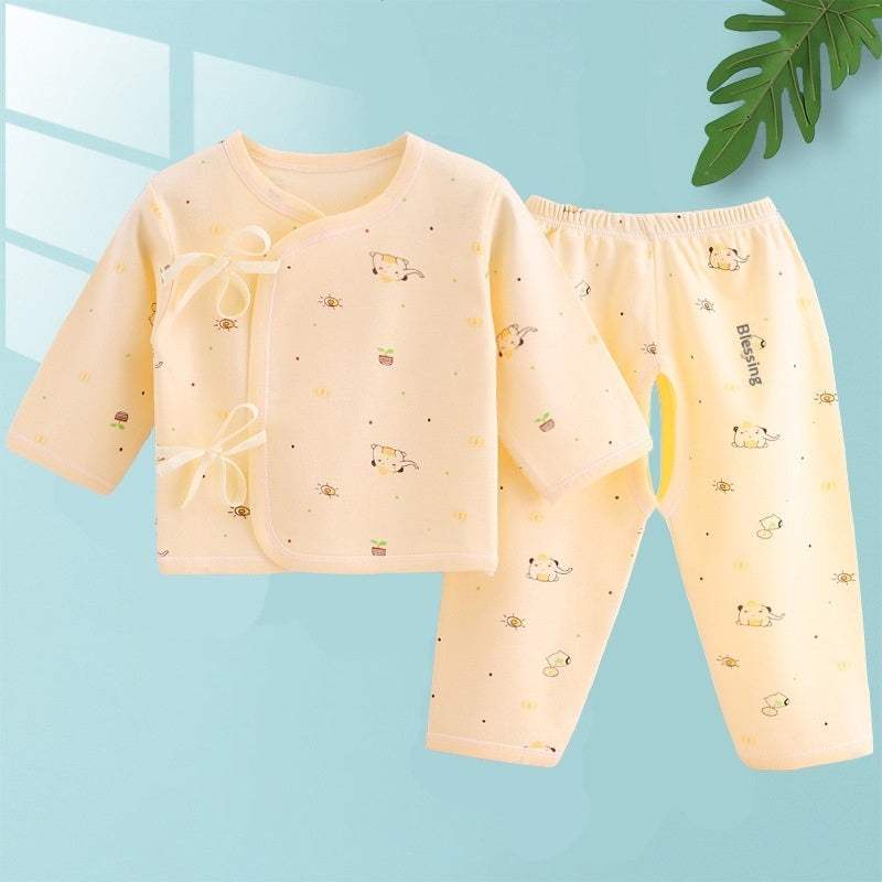 Baby Monk-Style Postpartum Outfit Set | Cotton | Baby & Children's Outfits