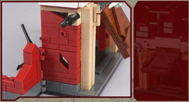 479PCS Military WW2 Tank Fortress Building Blocks Set Toys - ToylandEU