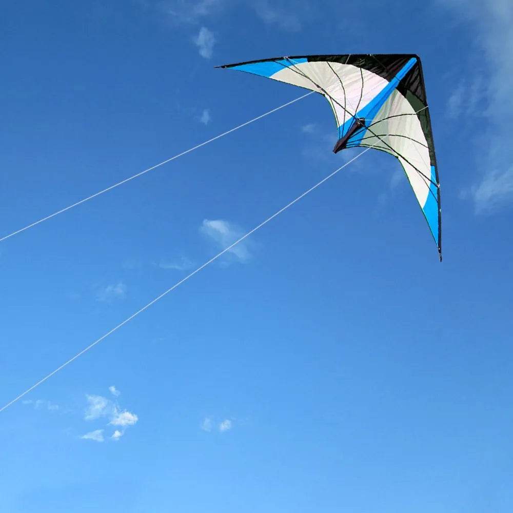 48-Inch Blue Professional Stunt Kite - Dual Line Adventure Awaits! - ToylandEU