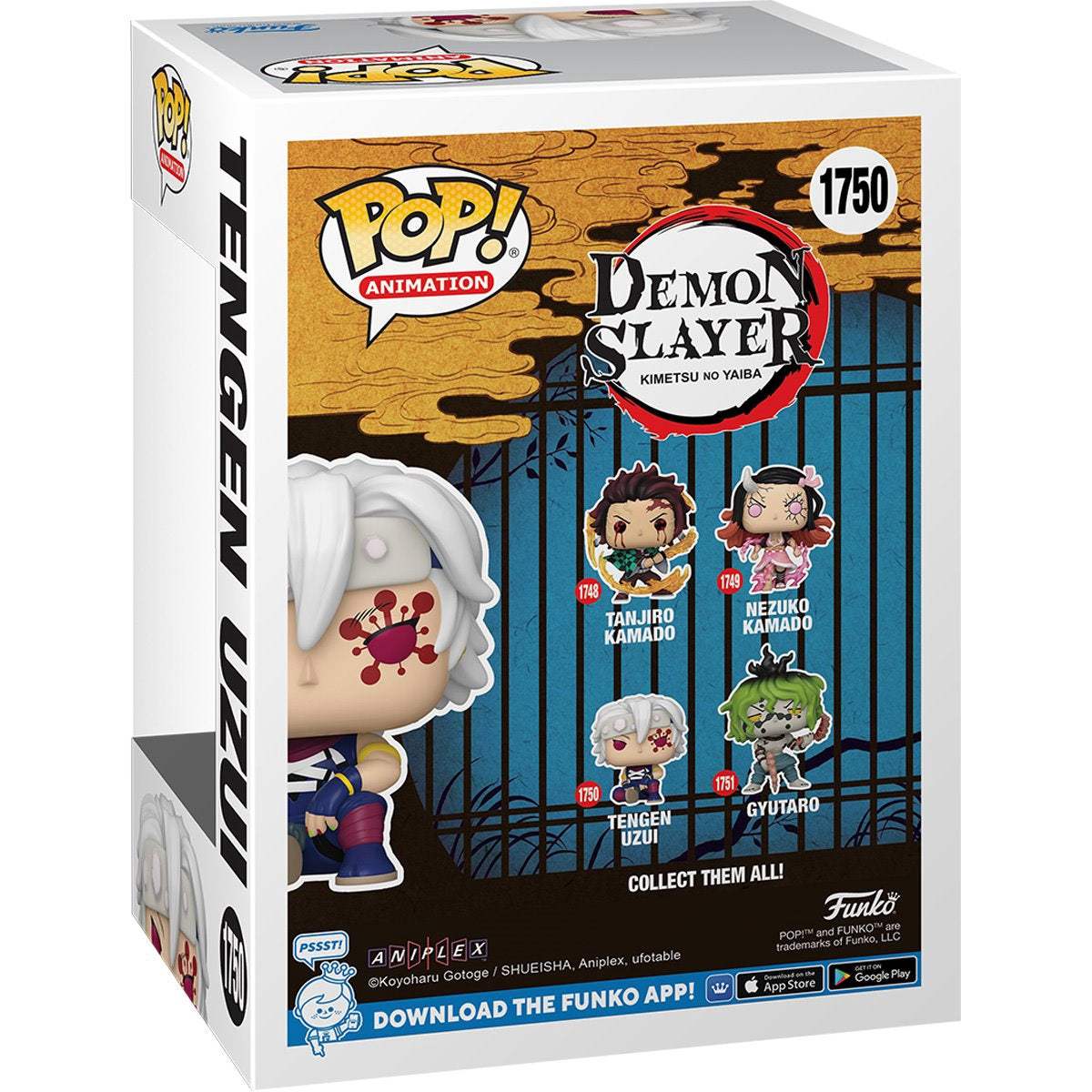 Funko Pop! Demon Slayer Tengen Uzui Flash Back Funko Pop | Vinyl Figure | Demon Slayer Fans