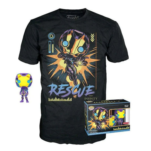Rescue (Black Light) & Rescue Tee (L, Sealed) 488 - Target Exclusive - ToylandEU