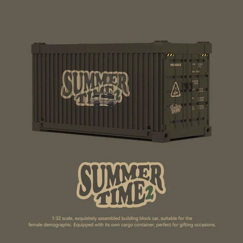 489PCS Camper Building Blocks City Passenger Truck Van Model - ToylandEU