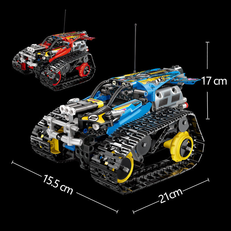 Toy Model Car Building Blocks with Remote Control