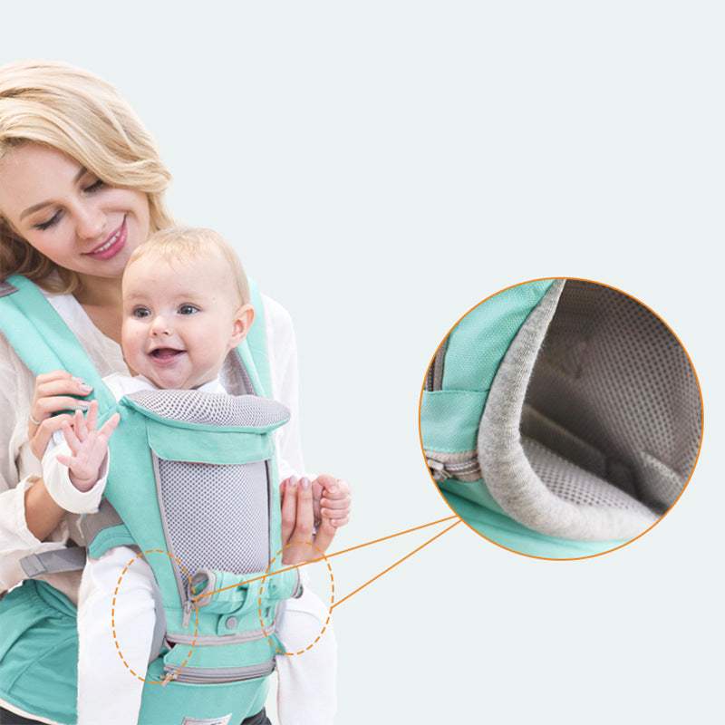Multi-Functional Baby Waist Stool | Up To 16 kg, Pink