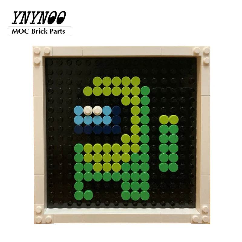 49Pcs Building Blocks 16x16 Baseplate Frame for Mosaic Art - ToylandEU