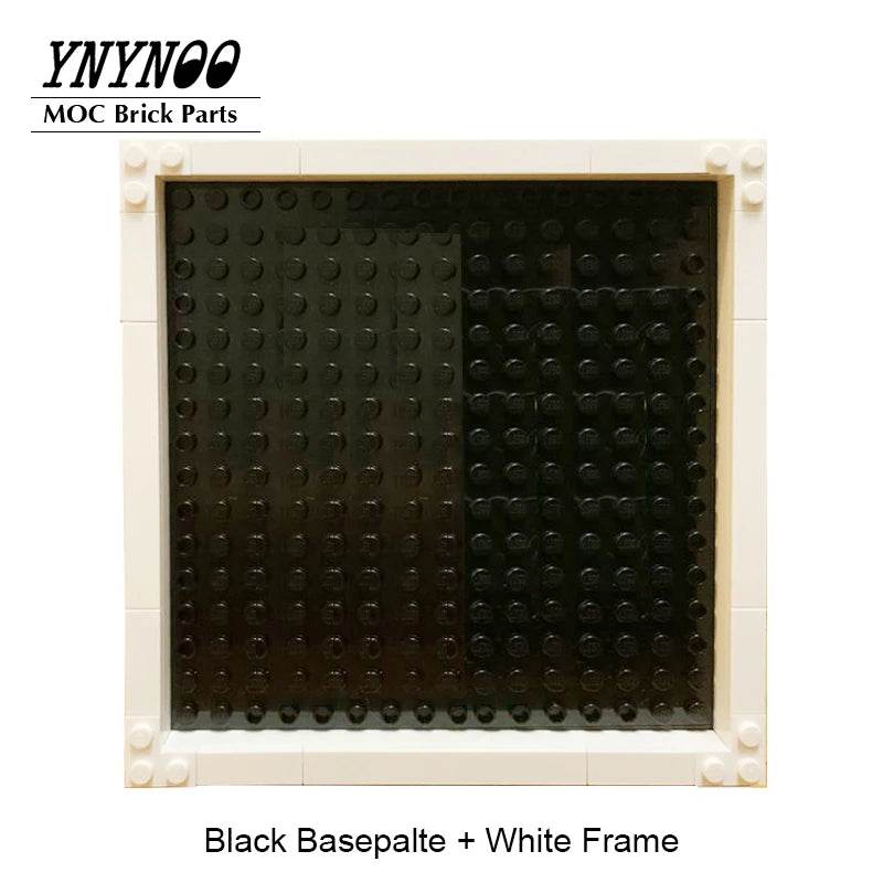 49Pcs Building Blocks 16x16 Baseplate Frame for Mosaic Art - ToylandEU