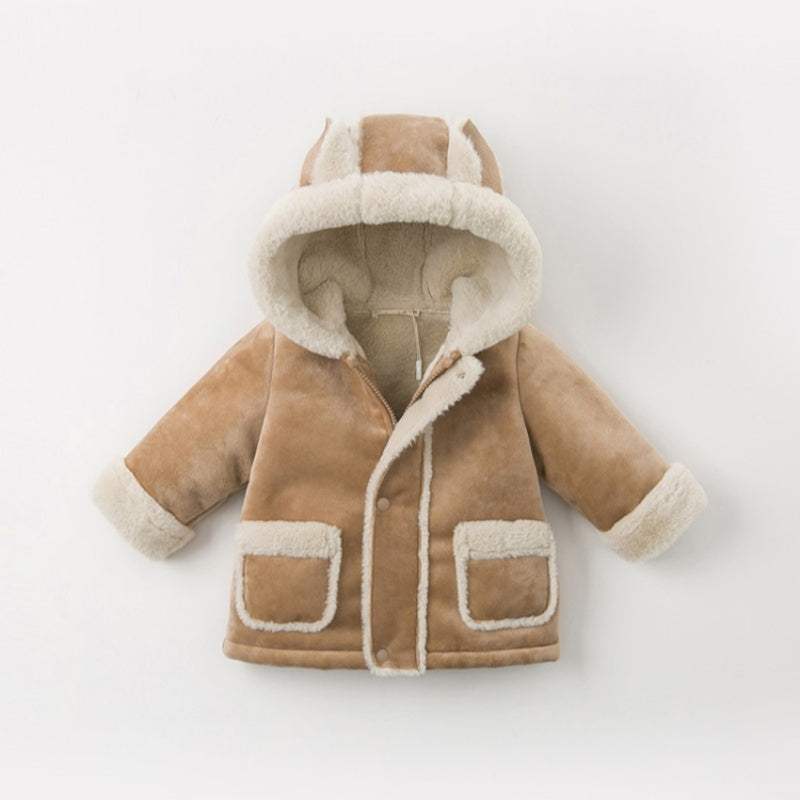 Baby Thickened Warm Casual Cotton Jacket | Baby & Children's Outerwear