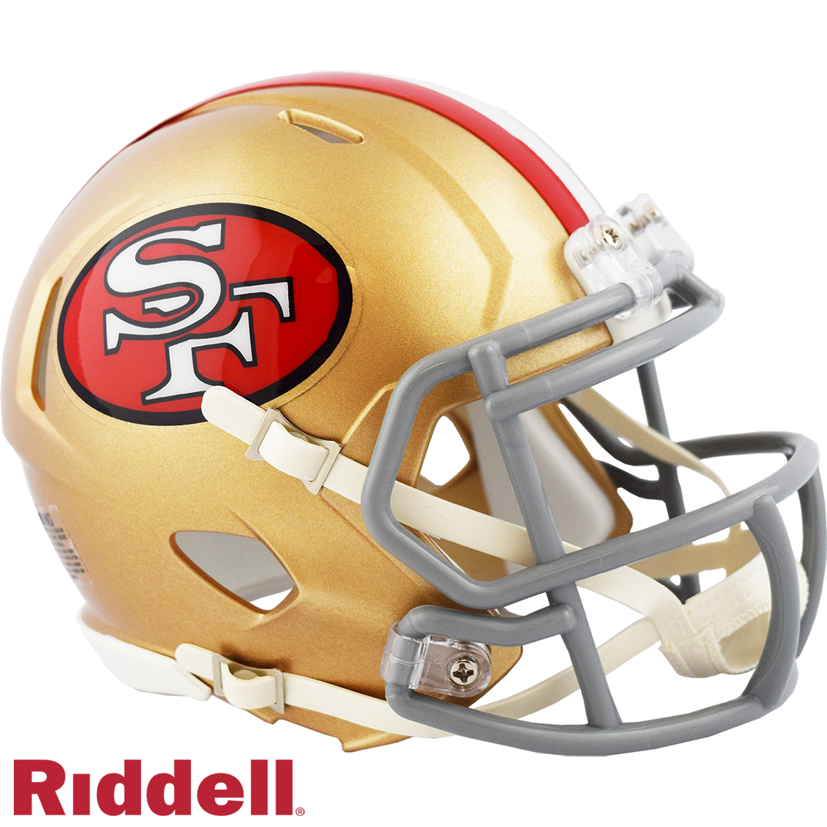 San Francisco 49ers Helmet Riddell Replica Mini Speed Style 1964-1995 T/B Periodic Restock