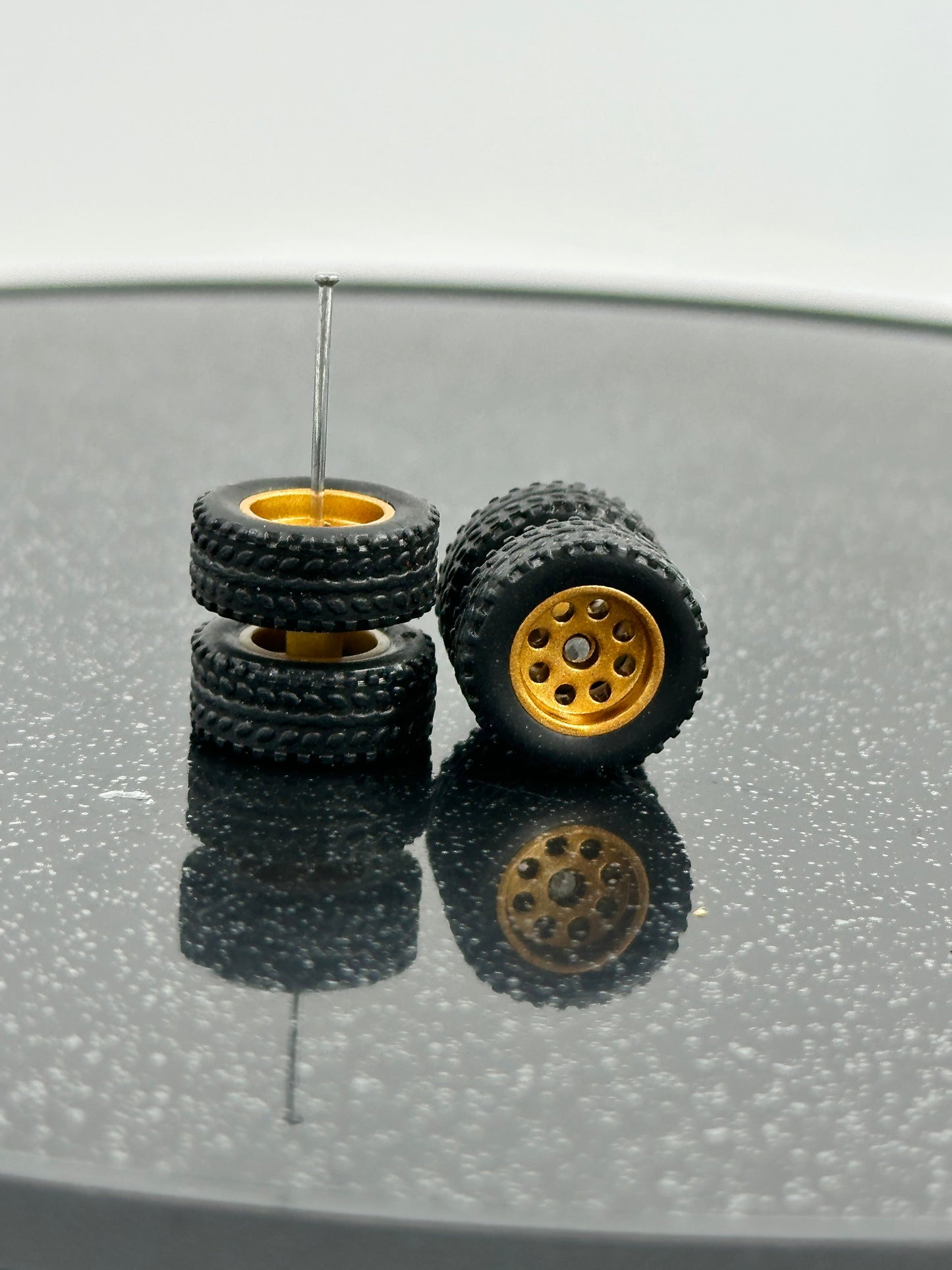 Realistic Drive Rubber Wheels for Diecast Cars One Sixty Four