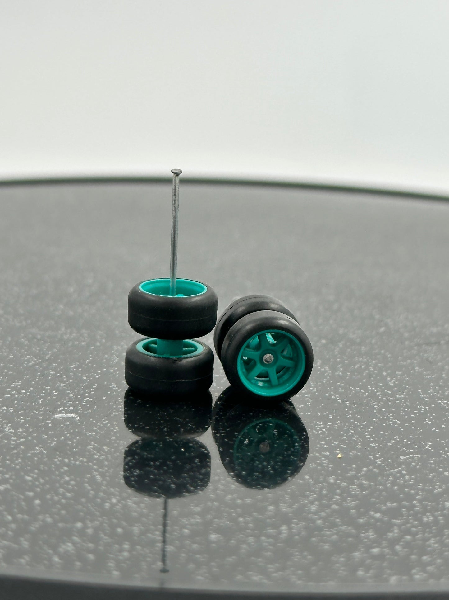 Realistic Drive Rubber Wheels for Diecast Cars One Sixty Four