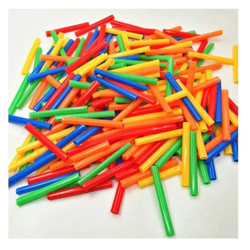 4D Building Straws And Connectors Educational Toy Set - ToylandEU