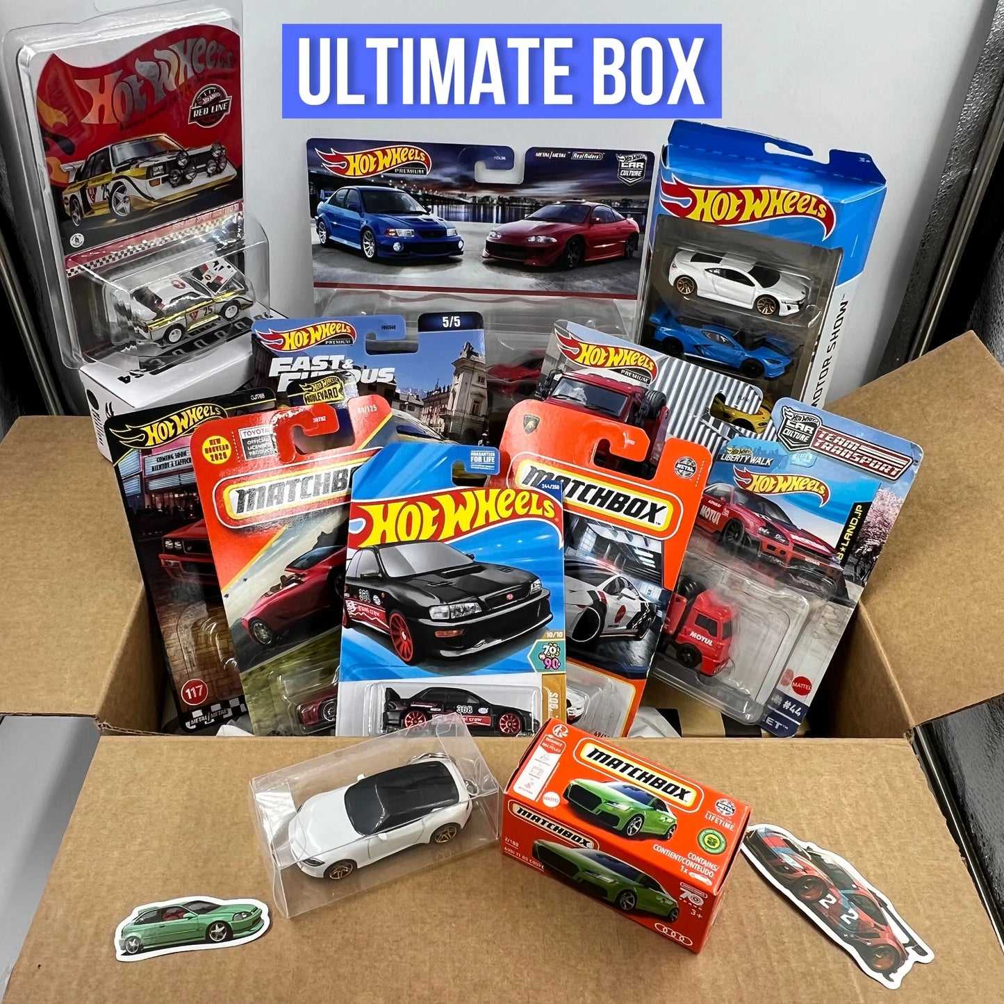 Planet n Toys Diecast Box 1:64 Assorted Collectible Hotwheels/Matchbox - ToylandEU