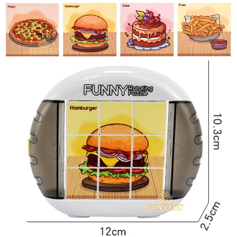 4IN1 Rotating Puzzle for Kids Fidget Toys 3 4 5 6 7 8 Year Old 4 Puzzles in 1 Fine Motor Skills Gift for Boys & Girls Ages 3+ - ToylandEU