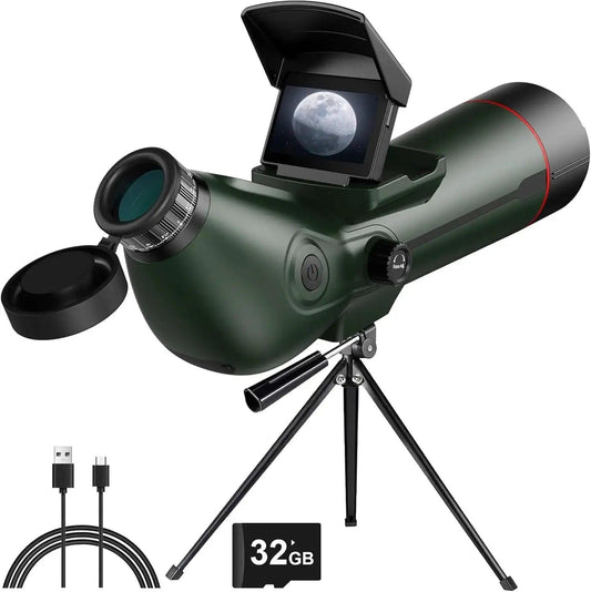  4K Digital Spotting Scope With Auto Focus Tripod -  ToylandEU™