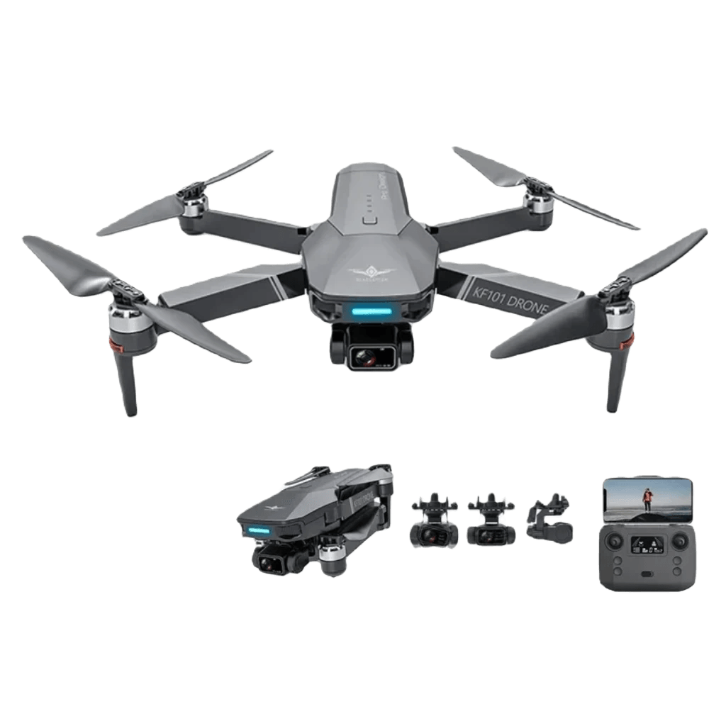 4K GPS Drone with 3-Axis Gimbal & Brushless Motor for Aerial Mastery - ToylandEU