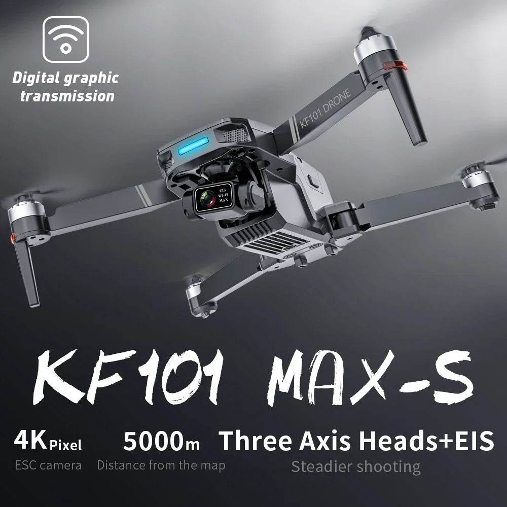 4K GPS Drone with 3-Axis Gimbal & Brushless Motor for Aerial Mastery - ToylandEU