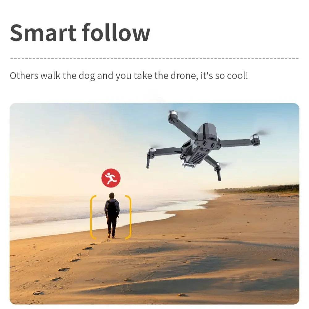 4K GPS Drone with 3-Axis Gimbal & Brushless Motor for Aerial Mastery - ToylandEU