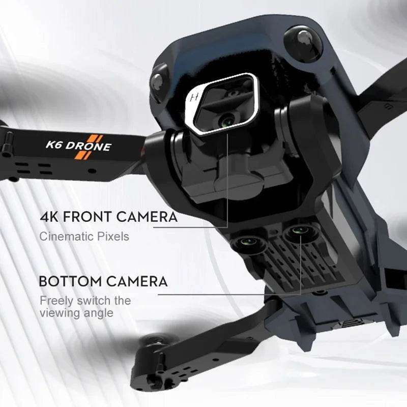 4K HD Dual Camera Drone with Optical Flow for Stunning Aerial Shots - ToylandEU