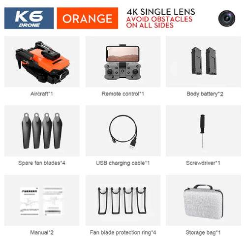 4K HD Dual Camera Drone with Optical Flow for Stunning Aerial Shots - ToylandEU