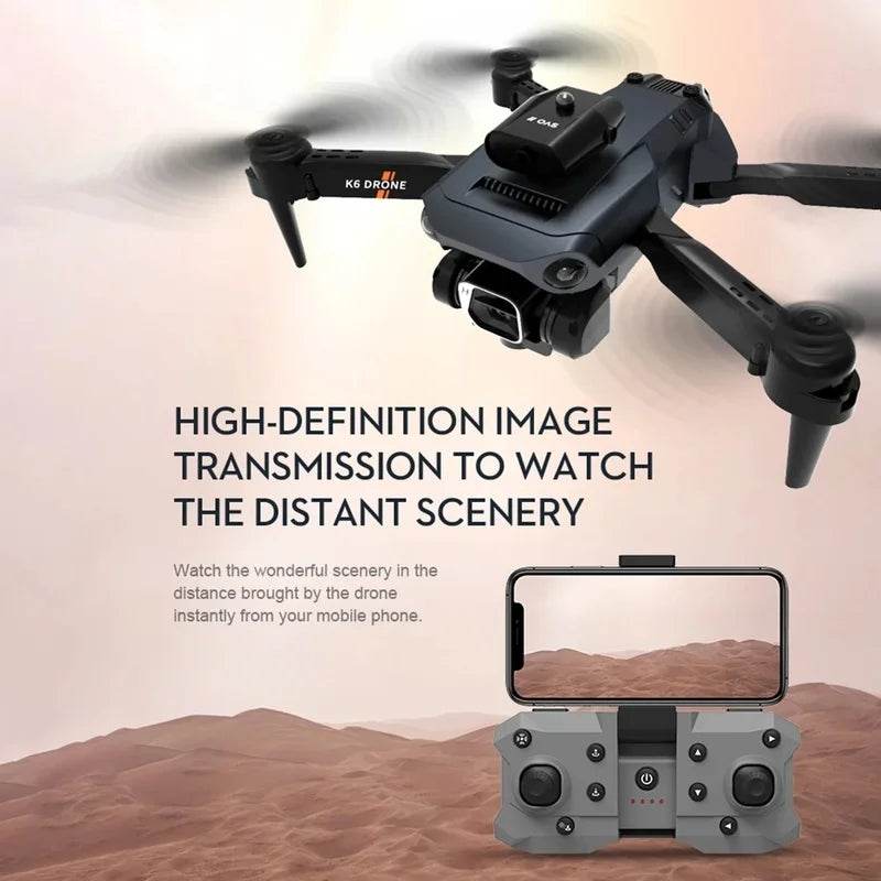 4K HD Dual Camera Drone with Optical Flow for Stunning Aerial Shots - ToylandEU