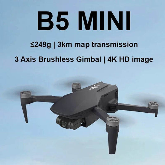 4K HD Mini Drone with GPS & Gimbal - 26 Min Flight, 3KM Range - ToylandEU