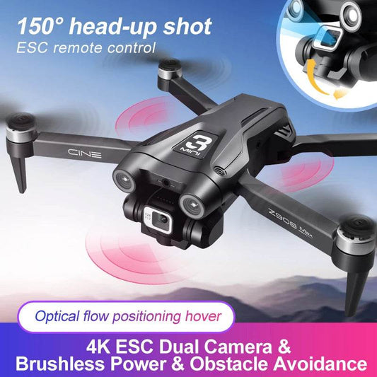 4K HD Professional Drone with Brushless Motor & WIFI FPV Streaming - ToylandEU