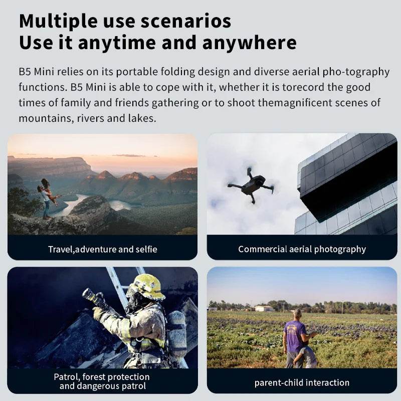 4K Mini Drone with GPS & Gimbal - 26 Min Flight, 3KM Range - ToylandEU