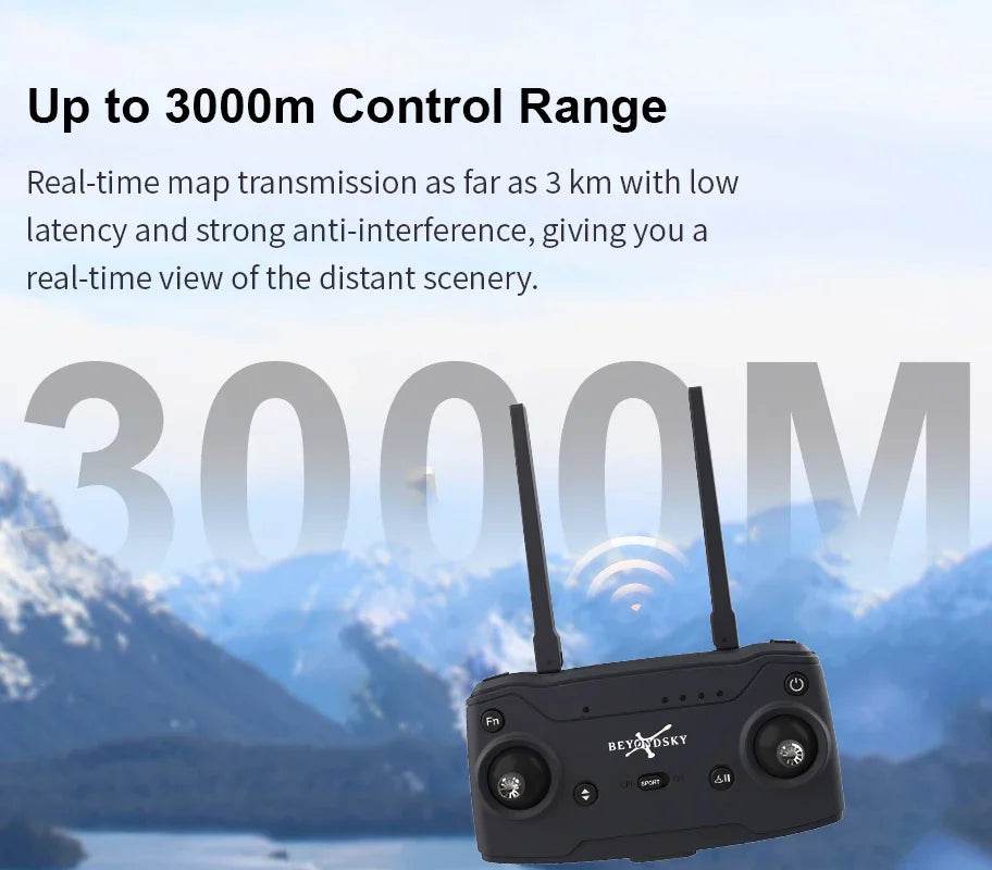 4K Mini Drone with GPS & Gimbal - 26 Min Flight, 3KM Range - ToylandEU