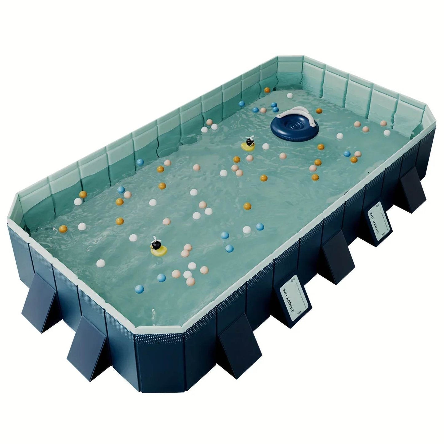 4M Non-Inflatable Swimming Pool for Outdoor Family Fun - ToylandEU