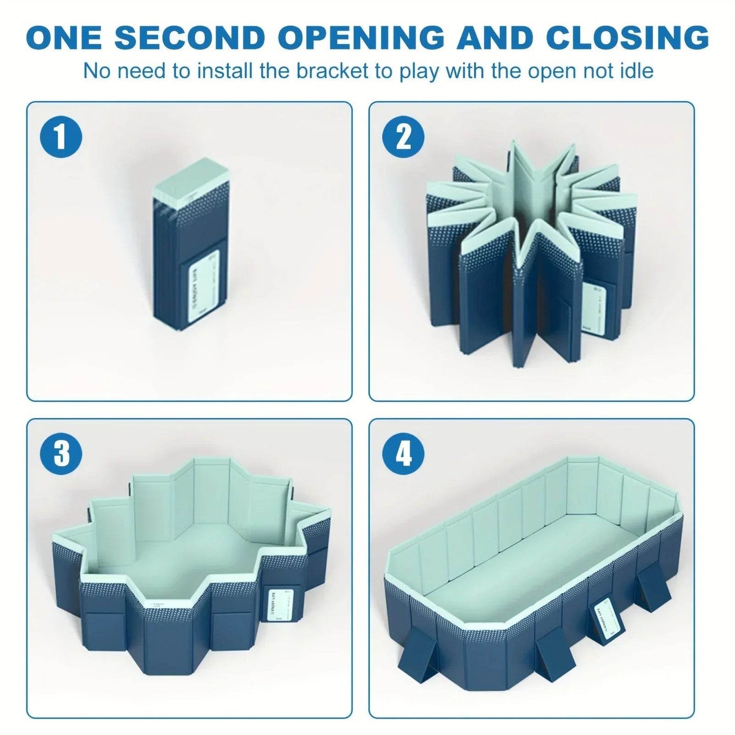 4M Non-Inflatable Swimming Pool for Outdoor Family Fun - ToylandEU