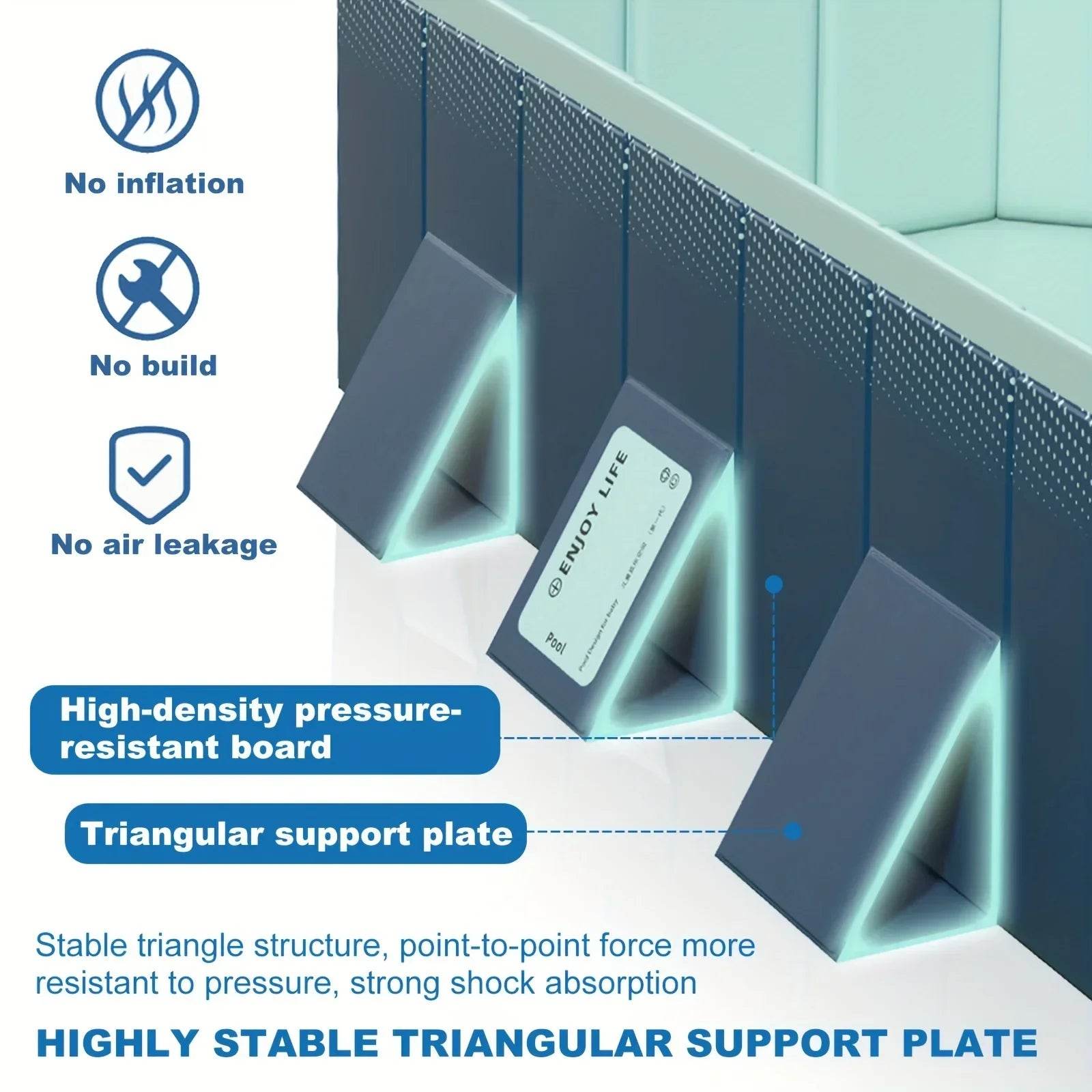 4M Non-Inflatable Swimming Pool for Outdoor Family Fun - ToylandEU