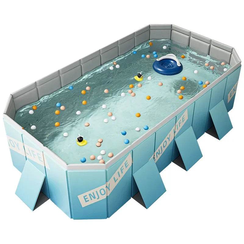 4M Non-Inflatable Swimming Pool for Outdoor Family Fun - ToylandEU